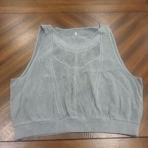 Free People Running Through My Mind Tank Hazy Forest (Green Color) Medium